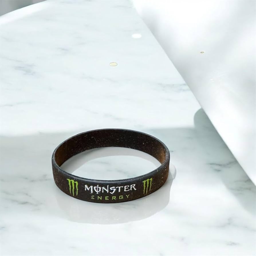 Monster ラババン モンスター Amazon | ラバーバンド モンスターエナジー monster グッズ ロック